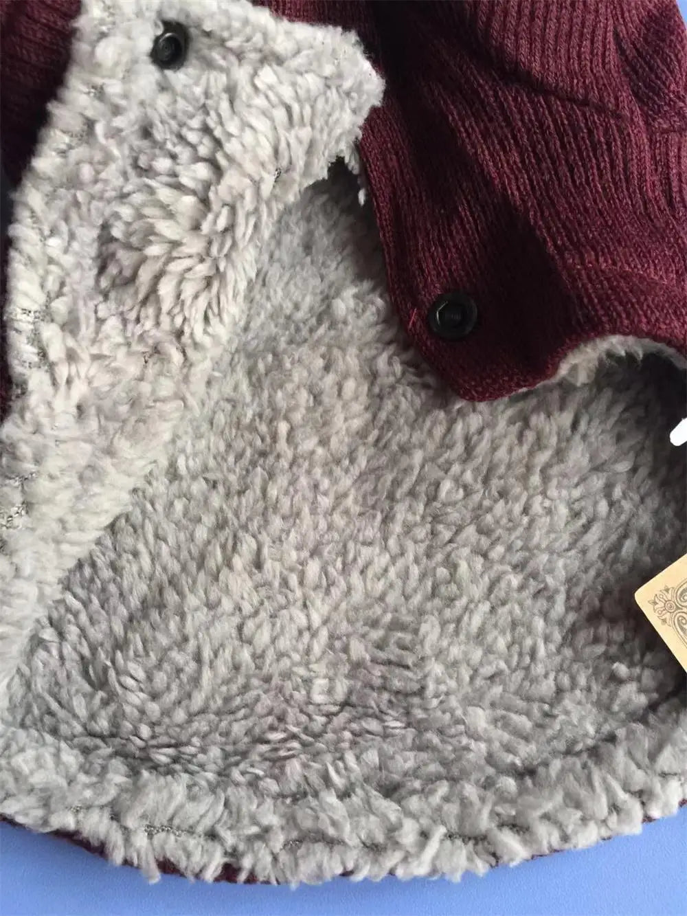 Cozy Winter Cotton Dog Jacket – Warm Hoodie for Small Dogs & Cats