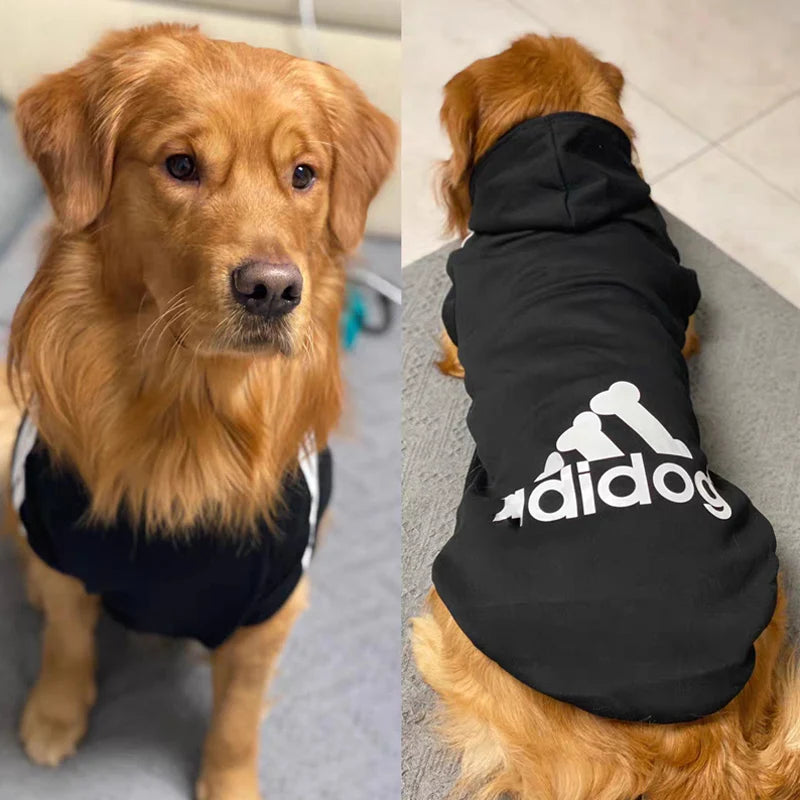 Adidog™ Pet Hoodie – Cozy Streetwear for Your Pup!