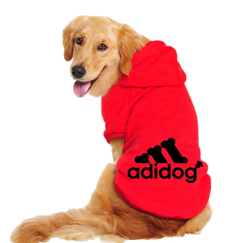 Adidog™ Pet Hoodie – Cozy Streetwear for Your Pup!