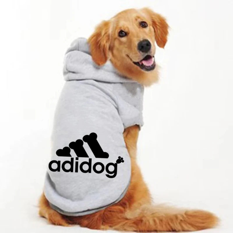 Adidog™ Pet Hoodie – Cozy Streetwear for Your Pup!