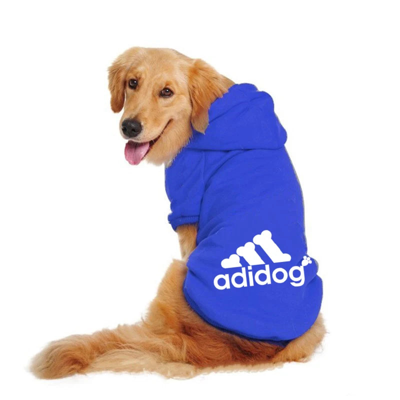 Adidog™ Pet Hoodie – Cozy Streetwear for Your Pup!