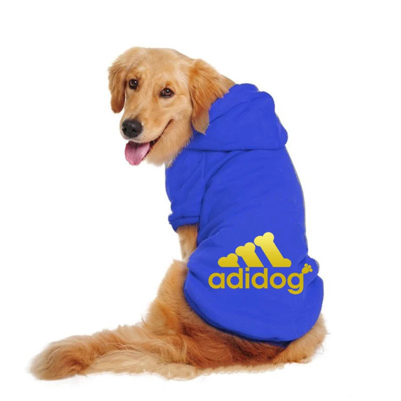 Adidog™ Pet Hoodie – Cozy Streetwear for Your Pup!