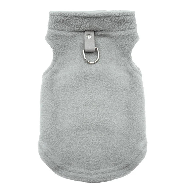 Cozy Fleece Dog Hoodie – Warm Jacket for Small Pets