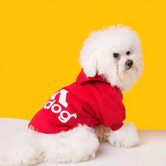 Adidog™ Pet Hoodie – Cozy Streetwear for Your Pup!